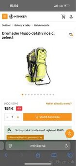 Dromader detsky turisticky nosic