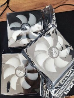 Predám 3x Zalman 120mm ventilátory (bez RGB)