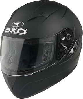 prilba Axosport stealth black - velkost L
