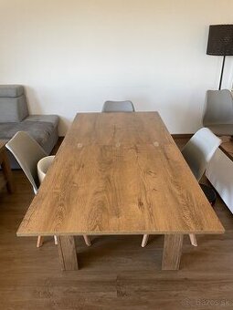Jedálenský rozkladací stôl 80x80 a 160x80