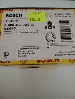 Bosch Brzdové čeľuste bunkových bŕzd pre vozidlá do 3,5T - 1