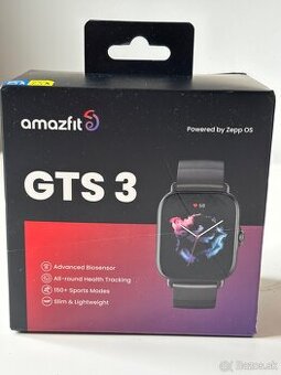 Xiaomi Amazfit Gts 3, čiernej farby