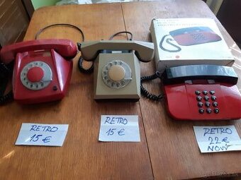 Retro telefón