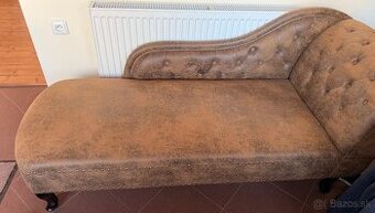 Predám elegantnú leňošku v retro štýle – ako nová