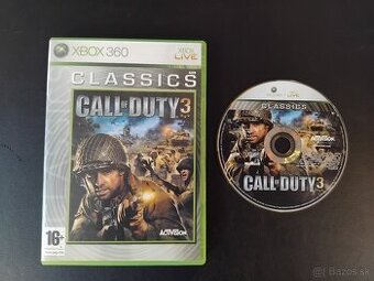 Hra pre Xbox 360 - Call of Duty 3 (Classics)