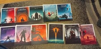 Predám mini MARVEL plagaty