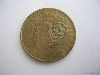 AE medaila 5 dukát Karel IV. - návrh Jiří HARCUBA 1978