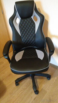 Kožené otočné kreslo - Úplne NOVÉ