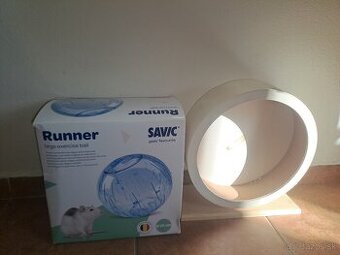 Bežecké koliesko a guľa pre hlodavca