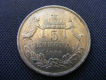 5 koruna 1909 KB