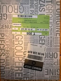 Ochranná lišta nárazníka Dacia Duster I