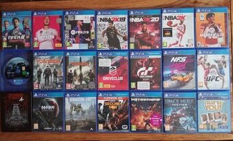Predám Hry na Playstation 4/Playstation 5
