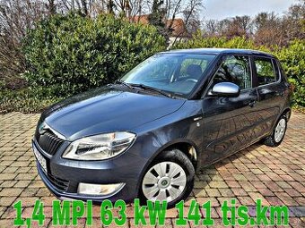 Škoda Fabia 2 1.4 MPI 63kW –2011- naj.141tis.km