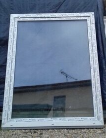 Plastové okno - Fix, sklopné otváratelné.
