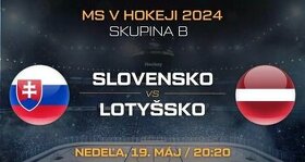 IIHF MS 24 SLOVENSKO - LOTYŠŠKO