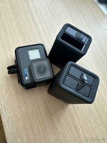 Gopro 6,7,8, Dual nabijacka + batt + gopro 6 utopene