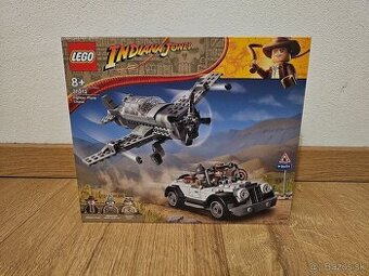 LEGO Indiana Jones 77012 Prenasledovanie bojovým lietadlom - 1