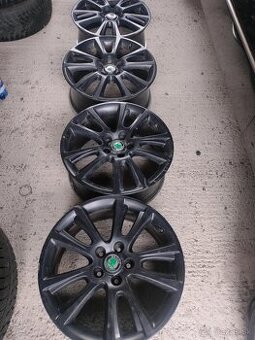 4ks alu disky orig. Škoda 5x112 r18