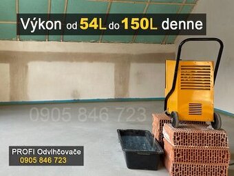 Odvlhčovače za najnižšiu cenu v mestách: P0, KE, LM, RK, PP