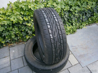 Predám 2x letné pneu Continental 235/60 R18 107VXL