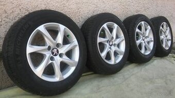 originálne elektrony 4x108 r15 Peugeot Citroen let Michelin - 1