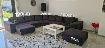 Rohova sedacka v tvare U