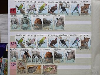 Známky - fauna - série