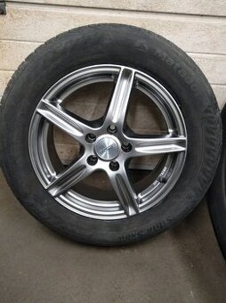 Alu R 16" 5 x 108 + zimné pneu MATADOR.