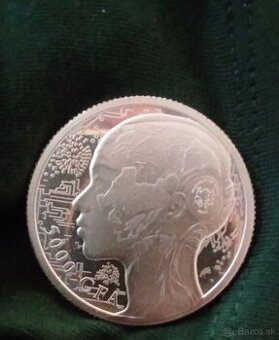 Strieborna minca, 1 oz, AI COIN 2023