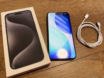 IPHONE 15 PRO MAX 512GB, BLACK TITANIUM