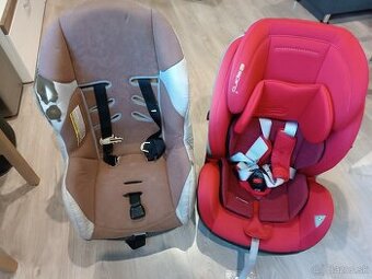 Autosedačka kappa espiro 9-36kg červená plus hnedá autosedač