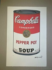 Andy Warhol - s certifikátom, čislované 50/100