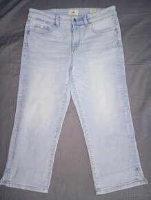 Jeansové trojštvrťové nohavice denimové trojštvrťáky