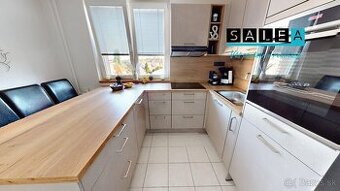 Exkluzívne 4-izbový zariadený byt 81m2 loggia + Výťah Piešťa