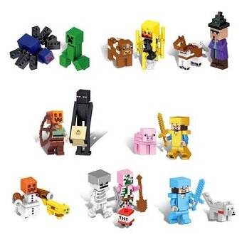MINECRAFT 16 ks sada figurok
