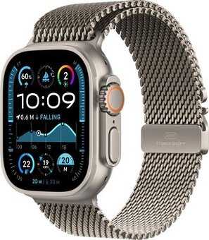 Apple Watch Ultra 2 Natural Titanium Milanese Loop - 1