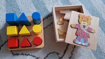 Set multifunkčných drevených hračiek