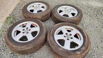 5x100 R15 Škoda Octavia letná sada (195/65 r15)