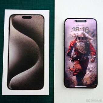 iPhone 15 pro max 256gb Natural Titanium