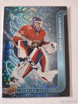Hokejové kartičky Sergei Bobrovsky blue dazzlers