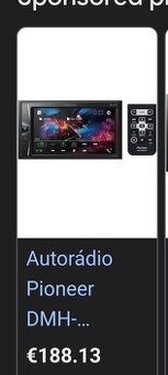 Pioneer autorádio