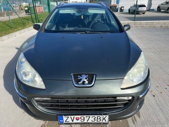 Peugeot 407 sw, 1,6 HDi/80kW, r. 2006 zelena pastelova metal