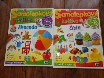 Abeceda a Čísla - samolepková kniha + plagát