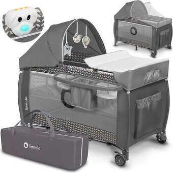 Lionelo Sven Plus 2v1 Detská postieľka