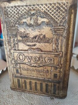 Stará plechová dóza na kávu