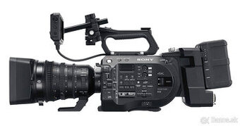 Filmová kamera Sony FS7 mark 2 spolu s jednotkou XDCA-FS7