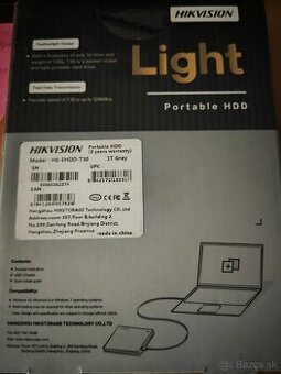 Predám externý harddisk 1TB, USB 3.0