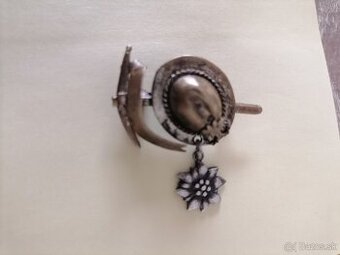 Predam starý odznak alpska protež Edelweiss