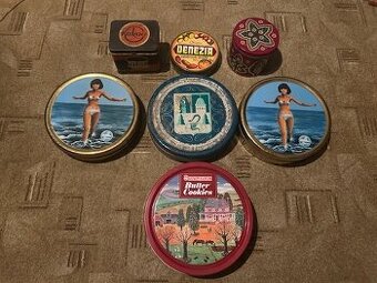 Predám retro plechovky