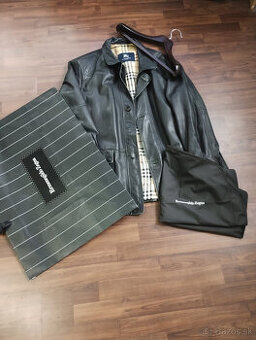 Kožená bunda Burberry London, 70,- Euro/ nové